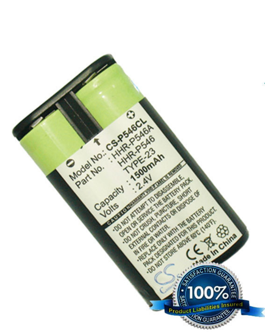 PANASONIC HHR-P546 VTECH 80-5017-0000 Cordless Battery image 0